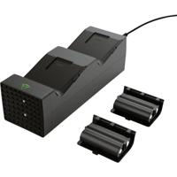 Trust GXT250 DUO CHARGE DOCK XB0X Laadstation controller voor Xbox Series X, Xbox Series Trust GXT250 DUO CHARGE DOCK XB0X Laadstation controller voor Xbox Series X, Xbox Series