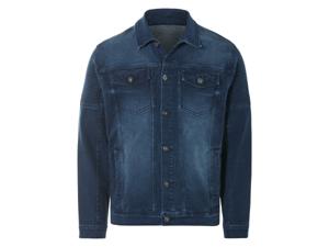 LIVERGY Heren spijkerjas (Blauw, L)