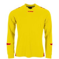 Hummel 111006K Fyn Long Sleeve Shirt Kids - Yellow-Red - 116 - thumbnail
