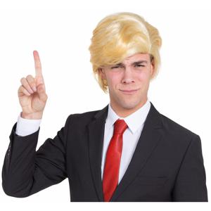 Carnaval pruik voor President Donald Trump - blond - slecht haar - heren