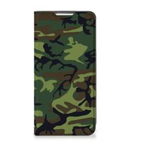 Samsung Galaxy S22 Plus Hoesje met Magneet Army Dark