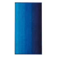 Bio-badhanddoek, blauw Maat: 70 x 140 cm