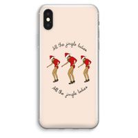 Jingle Ladies: iPhone XS Max Transparant Hoesje