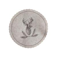 Svenska Living Placemat rendier vilt beige ø35cm