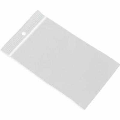 Gripzakjes/verpakkingszakjes - 100x stuks - transparant - 13 x 20 cm - gripsluiting zakjes