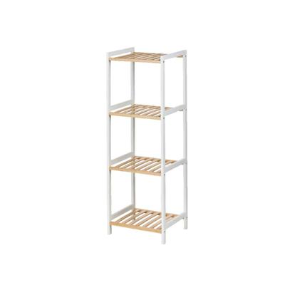 Badkamerschappen Berilo WR5503-4-460 Wit Natuurlijk 35 x 30 x 100 cm