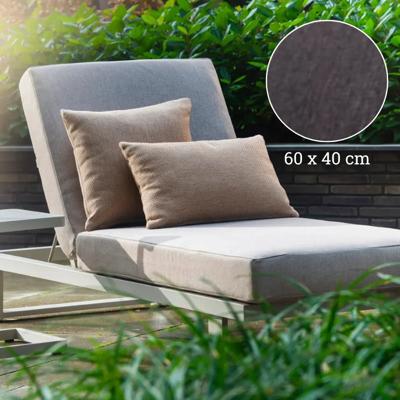 Decoratief kussen 60x40 cm dark grey Yoi - Yoi