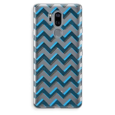 Onderbroken lijn: LG G7 Thinq Transparant Hoesje
