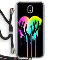 Hold My Heart: Samsung Galaxy J5 (2017) Transparant Hoesje met koord