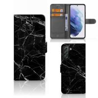 Samsung Galaxy S22 Plus | Bookcase | Marmer Zwart - Origineel Cadeau Vader