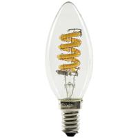 Segula 55300 LED-lamp Energielabel G (A - G) E14 Kaars 3.3 W = 21 W Barnsteen (Ø x l) 35 mm x 100 mm 1 stuk(s) - thumbnail