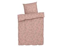 LIVARNO home Microfiber satijnen beddengoed, ademend, 140 x 200 cm (let op: LV OSNL) (Lichtroze)