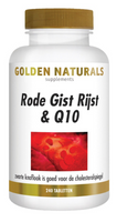 Golden Naturals Rode Gistrijst & Q10 Tabletten