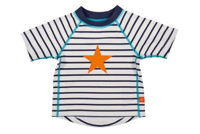 Lässig Splash & Fun Korte mouw Rashguard / zwemshirt - sailor 6 maanden