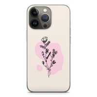 Roses are red: iPhone 13 Pro Transparant Hoesje Roses are red: iPhone 13 Pro Transparant Hoesje