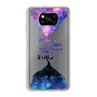 Stars quote: Xiaomi Poco X3 Pro Transparant Hoesje
