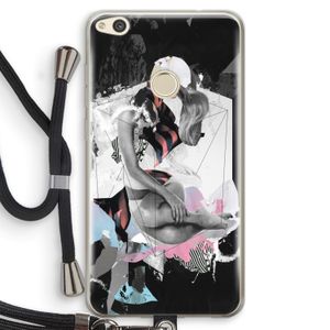 Camouflage de sommeil: Huawei Ascend P8 Lite (2017) Transparant Hoesje met koord