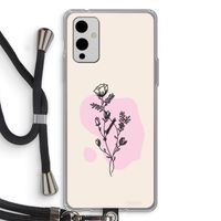 Roses are red: OnePlus 9 Transparant Hoesje met koord