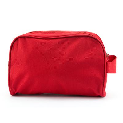 Toilettas rood met handvat 21,5 cm voor kinderen Toilettas rood met handvat 21,5 cm voor kinderen