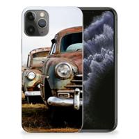 Apple iPhone 11 Pro | Siliconen hoesje | met foto Vintage Auto