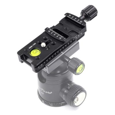 NNR-100 Multi-Purpose 100mm nodal Rail Slide Plate QR klem macro panoramische beugel