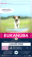 Eukanuba graanvrij zeevis puppy&apos;s van kleine & middelgrote rassen hondenvoer 3kg zak