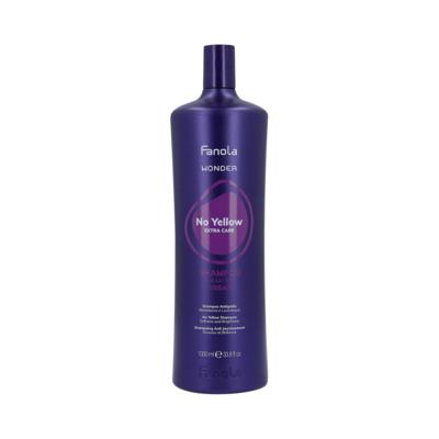 Fanola Wonder No Yellow Shampoo 1000ml | Zilvershampoo