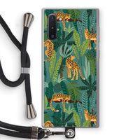 Luipaard 2: Samsung Galaxy Note 10 Transparant Hoesje met koord