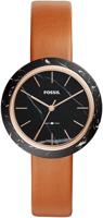 Horlogeband Fossil ES4382 Leder Bruin 16mm - thumbnail