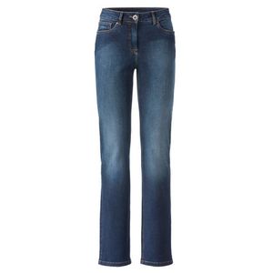 Jeans "recht" van bio-katoen, donkerblauw Maat: 34/L32
