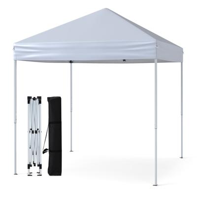 Paviljoen 2 x 2m Pop-up Opvouwbaar Paviljoen Waterdicht Stabiel Wintervast UV-bescherming 50+ Tuinpaviljoen Wit
