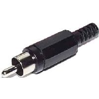 e+p CS 1 K L R kabel-connector RCA Rood - thumbnail