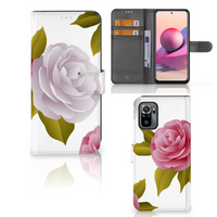 Xiaomi Redmi Note 10S | 10 4G | Poco M5s Hoesje Roses - thumbnail