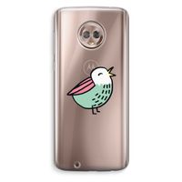 Birdy: Motorola Moto G6 Transparant Hoesje