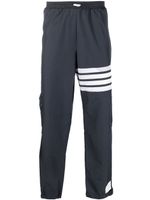 Thom Browne pantalon de jogging à détails 4 bandes signature - Bleu