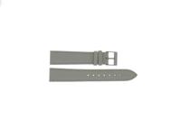 Horlogeband Universeel F514 Leder Beige 18mm