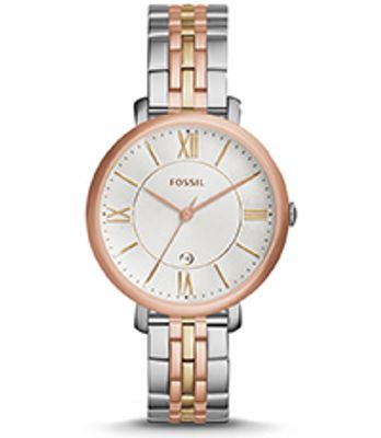 Horlogeband Fossil ES3844 Roestvrij staal (RVS) Bi-Color 14mm