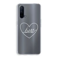 Best heart pastel: OnePlus Nord CE 5G Transparant Hoesje