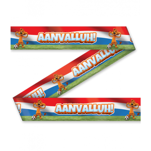 Loeki party tape rood/wit/blauw