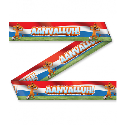 Loeki party tape rood/wit/blauw