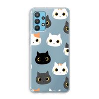 Katten: Samsung Galaxy A32 4G Transparant Hoesje