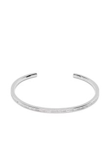 Anita Ko bracelet torque en or blanc 18ct serti de diamants - Argent