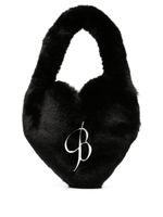 Blumarine sac porté épaule à design de cœur - Noir - thumbnail