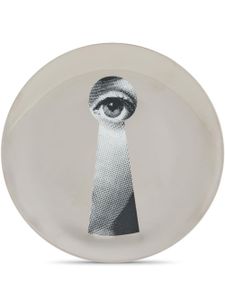 Fornasetti keyhole T&V wall plate - Gris