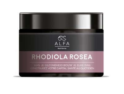 Alfa Stress & Vermoeidheid Rhodiola Rosea 60Capsules