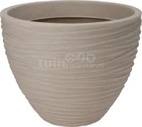 Bloempot Sylt Kunststof Zand Ø40cm