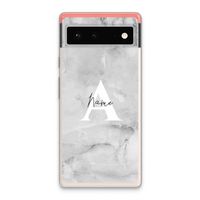 Ivory Marble: Google Pixel 6 Transparant Hoesje