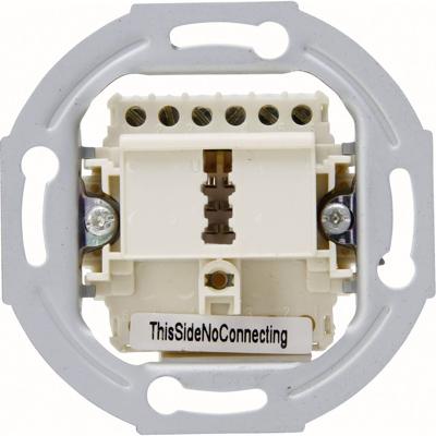 Kopp 33369390 TAE-contactdoos Inzetstuk 1 stuks Aluminium 1 stuk(s)