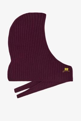 Ganni balaclava A6927 burgundy