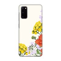 Wilde bloemen: Volledig geprint Samsung Galaxy S20 Hoesje